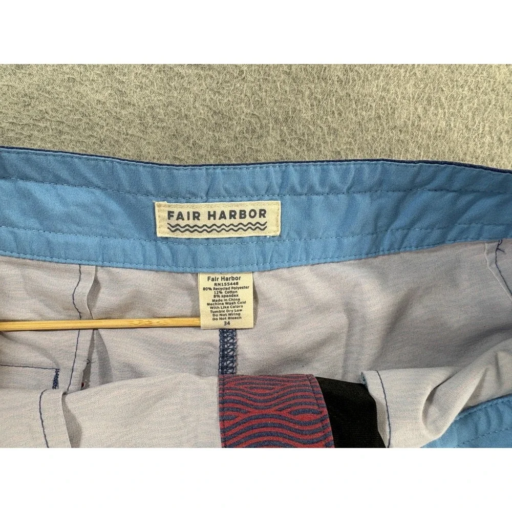 Fair Harbor Unlined Athletic Board Shorts (Men's 34) 8